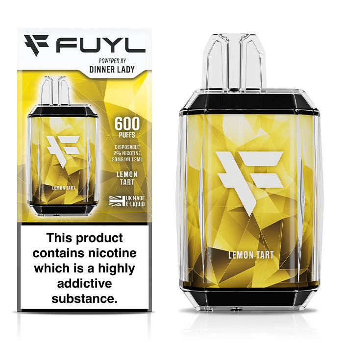 Dinner Lady FUYL Disposable Vape Lemon Tart