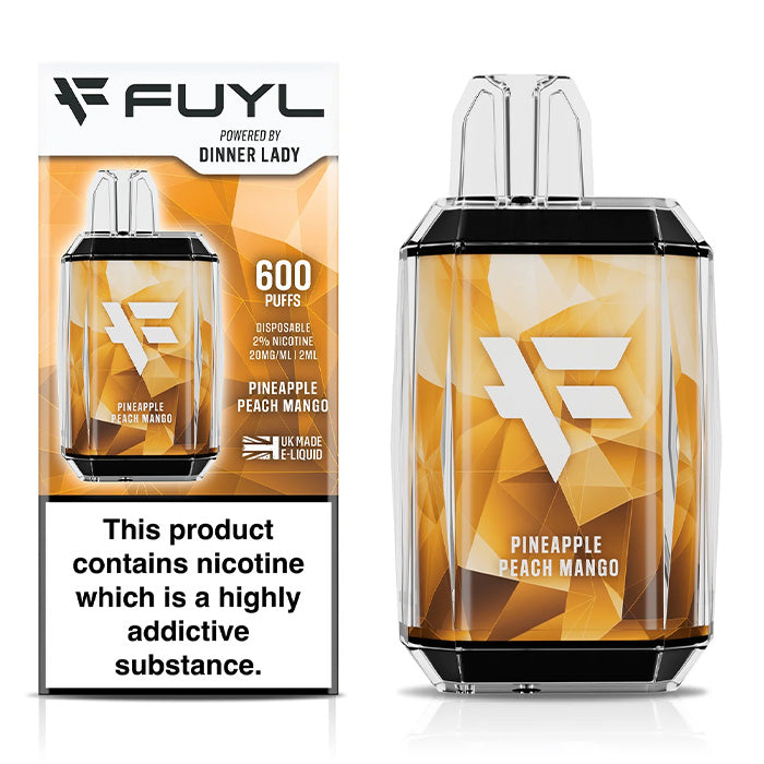 Dinner Lady FUYL Disposable Vape Pineapple Peach Mango