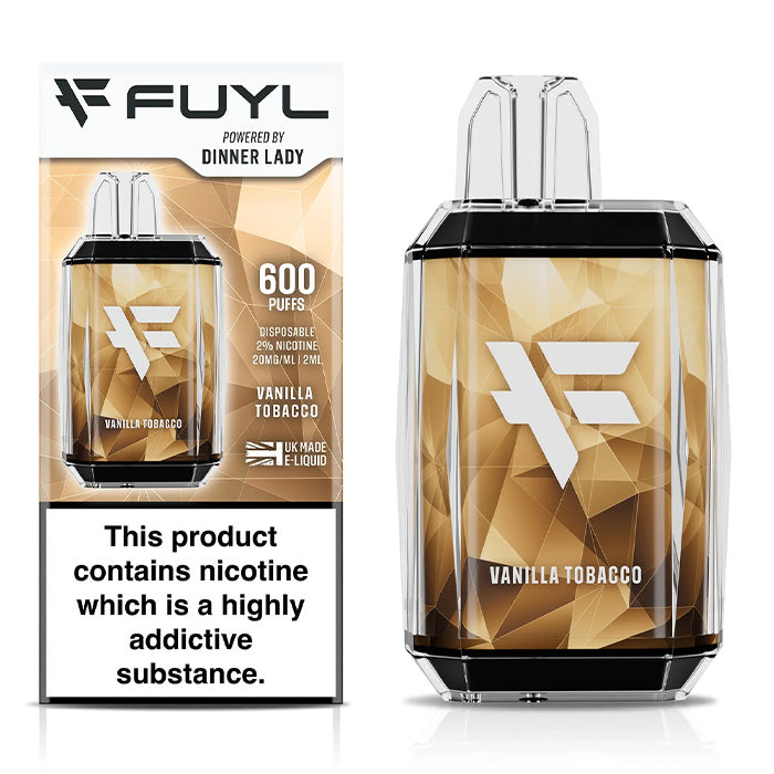 Dinner Lady FUYL Disposable Vape Vanilla Tobacco