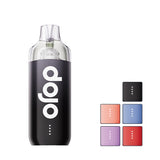 Vaporesso Dojo Blast 10K Prefilled Pod Vape Kit with five squares showcasing five out of sixteen available colours