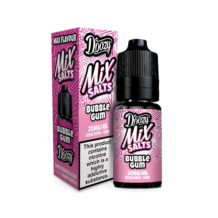 doozy vape juice Mix Bubble Gum 10ml Nic Salt E-Liquid Select Flavor ::Strawberry Kiwi xros pro 2 flavored vape ban california
