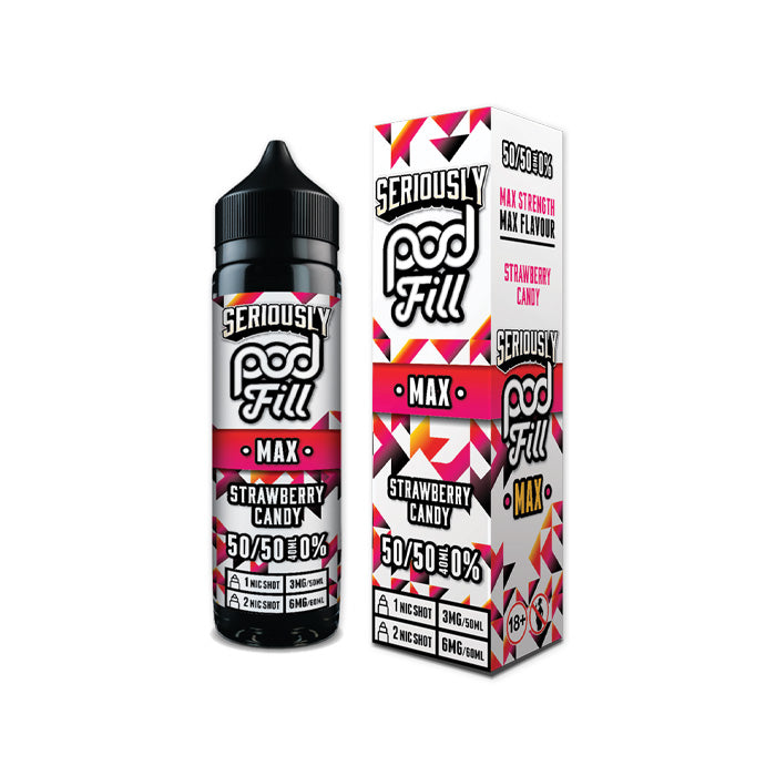 Doozy Podfill Max 50ml Shortfill E-Liquid Strawberry Candy