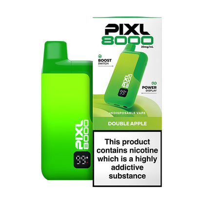 Double Apple PIXL 8000 Prefilled Pod Kit and Box