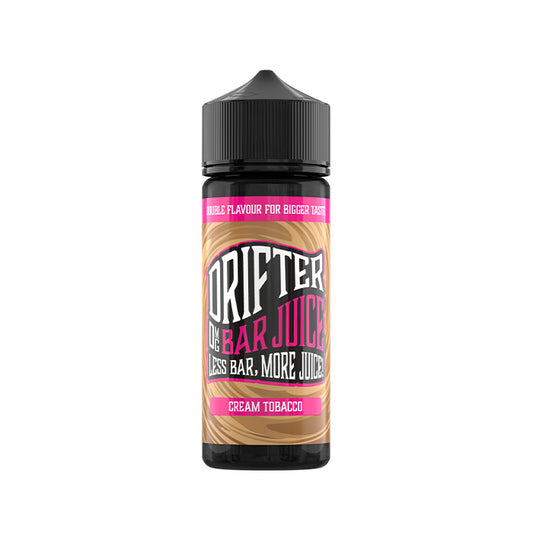 Drifter Bar Juice 100ml Shortfill E-Liquid Cream Tobacco