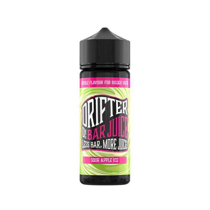 Drifter Bar Juice 100ml Shortfill E-Liquid Sour Apple Ice