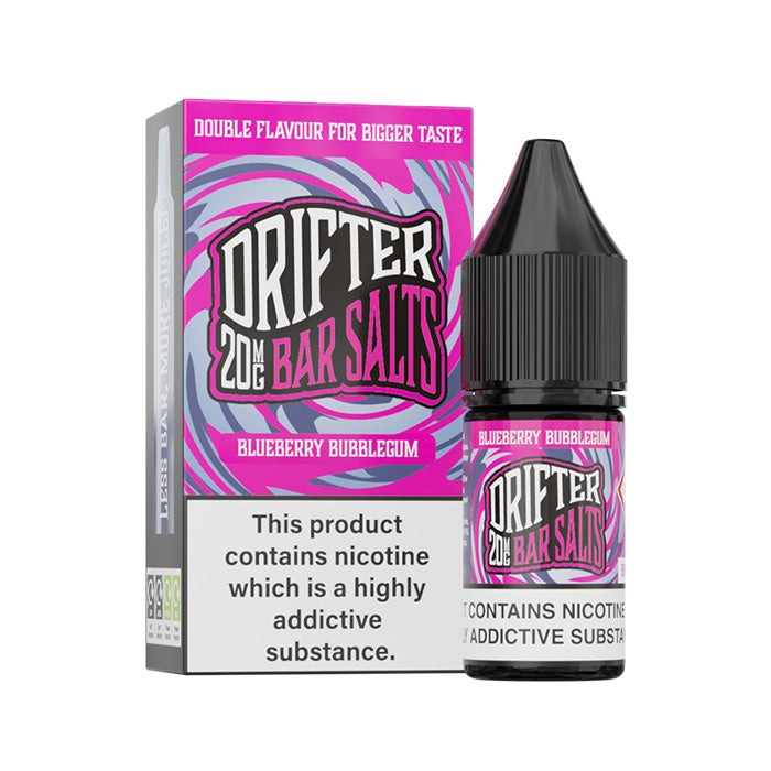 Drifter Bar Salts 10ml E-Liquid Blueberry Bubblegum