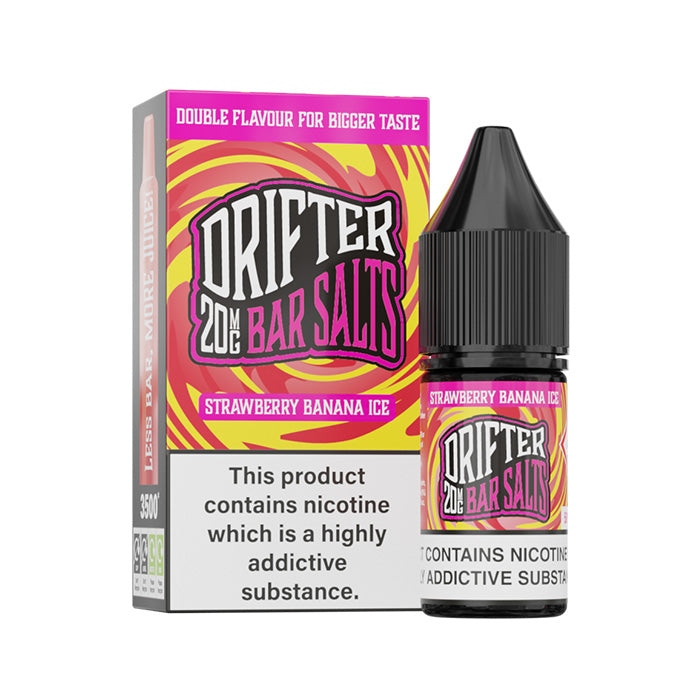 Drifter Bar Salts 10ml E-Liquid Strawberry Banana Ice