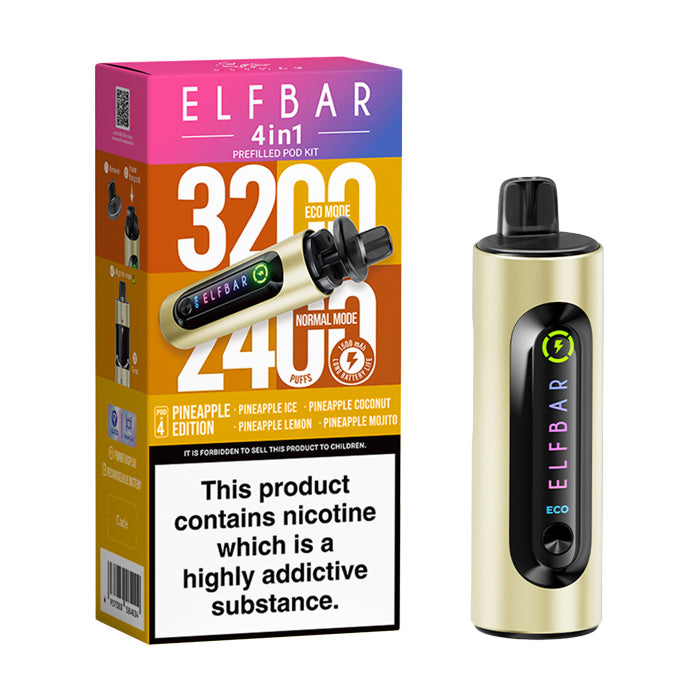 Elf Bar 4in1 Vape Kit Pineapple Edition