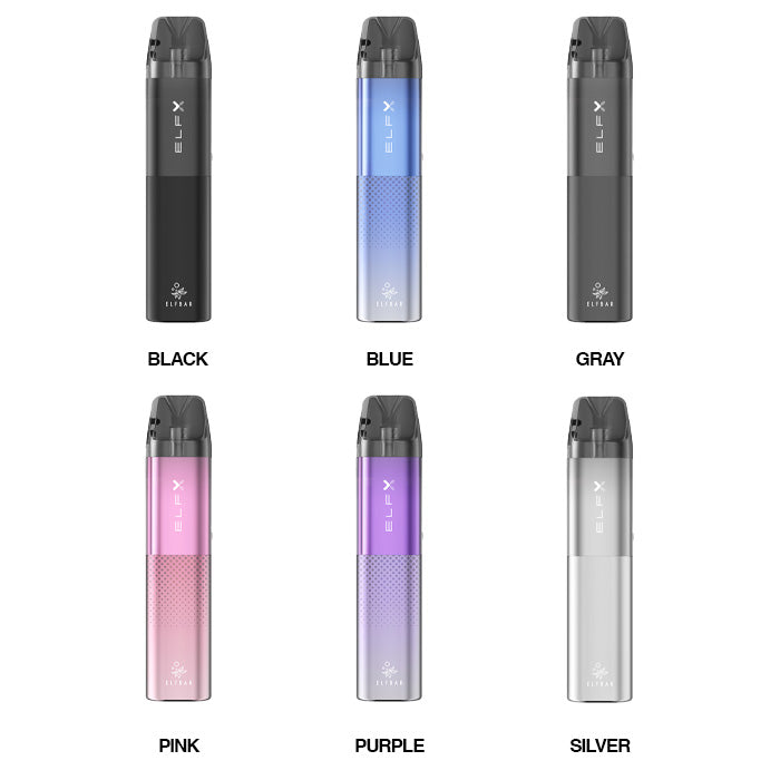 Elf Bar ELFX Pod Kit | Refillable and Rechargeable ELF BAR Elf Bar ELFX Pod Kit | Refillable and Rechargeable ELF BAR