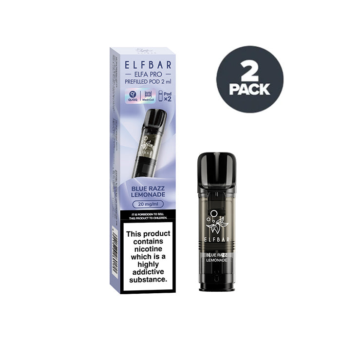 Elf Bar Elfa Pro Pre-Filled Replacement Pods | UK Ecig Store Elf Bar Elfa Pro Pre-Filled Replacement Pods | UK Ecig Store