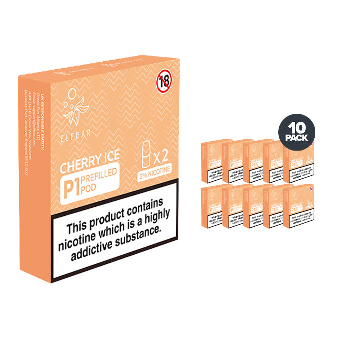 Elf Bar Mate P1 Pods Cherry Ice