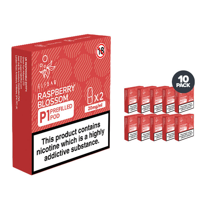 Elf Bar Mate P1 Pods Raspberry Blossom