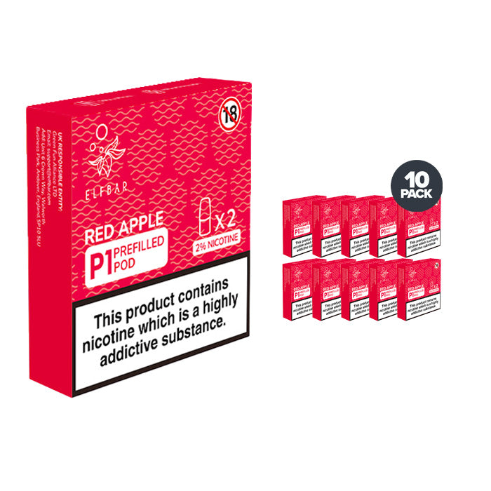Elf Bar Mate P1 Pods Red Apple
