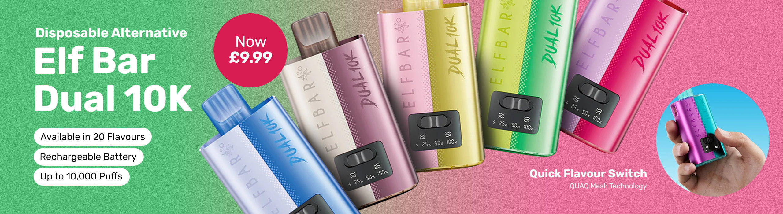 Elf Bar Dual 10K vape kits