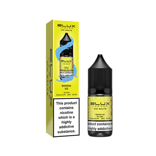 Elux Legend 10ml Nic Salt Banana Ice