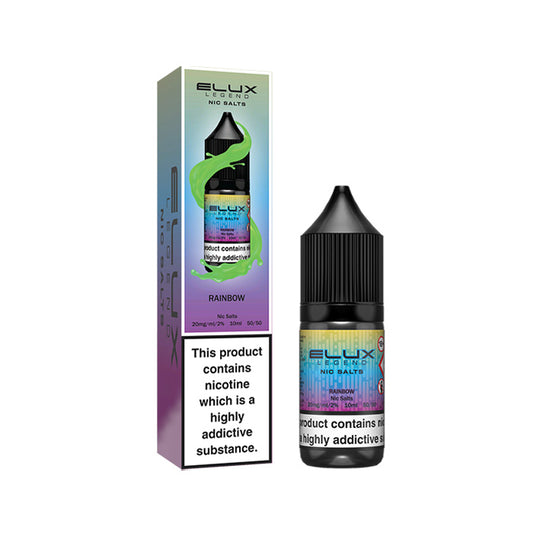 Elux Legend 10ml Nic Salt Rainbow