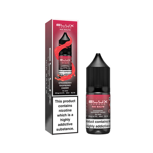 Elux Legend 10ml Nic Salt Strawberry Raspberry Cherry