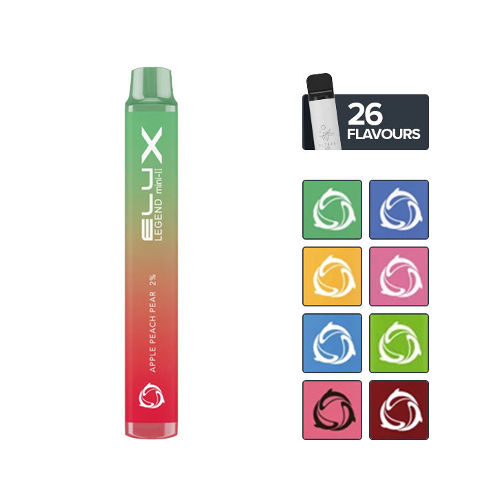 Elux Legend Mini 2 Disposable with 8 Colour Boxes