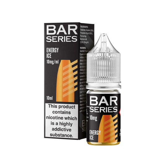 Energy Ice 10ml Nic Salt E-Liquid by Bar Series