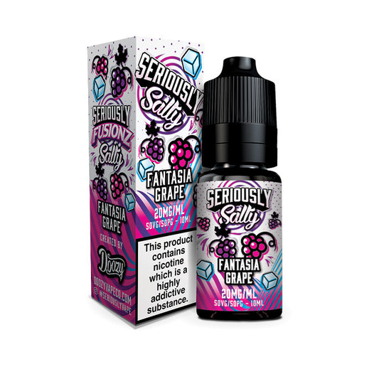 Fantasia Grape Seriously Fusionz 10ml Nic Salt