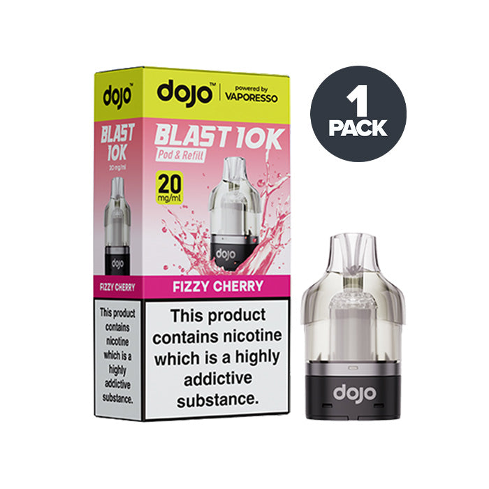 Fizzy Cherry Vaporesso Dojo 10k Prefilled Pods