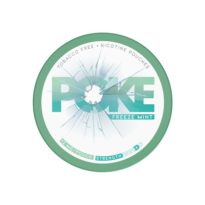 Freeze Mint Poke Nicotine Pouches 12mg