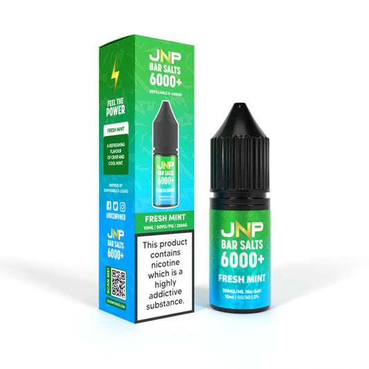 Fresh Mint Nicotine Salt by JNP Bar Salts 6000+