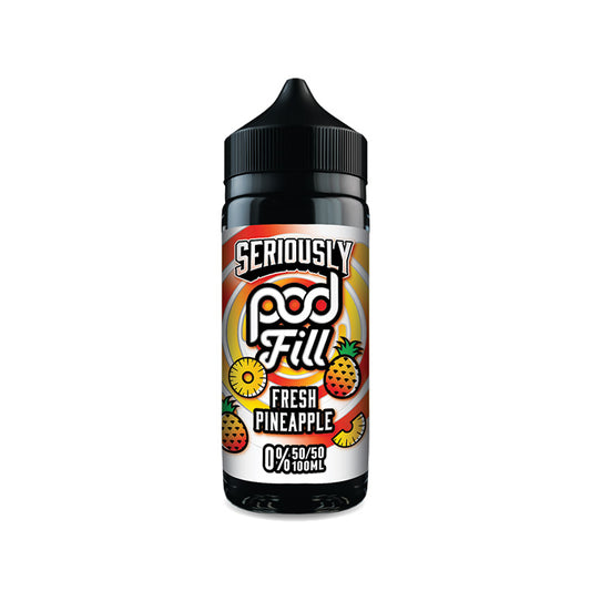 Fresh Pineapple 100ml Shortfill E-Liquid by Seriously PodFill