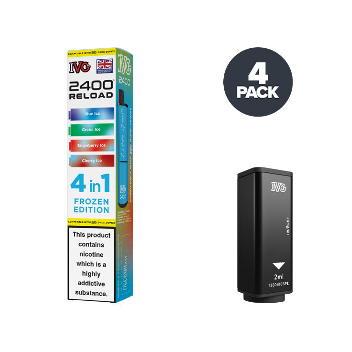 Frozen Edition IVG 2400 Reload Prefilled Pod and Box
