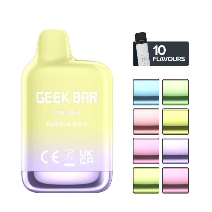 Geek Bar Meloso Mini Disposable Kit with 8 Colour Boxes