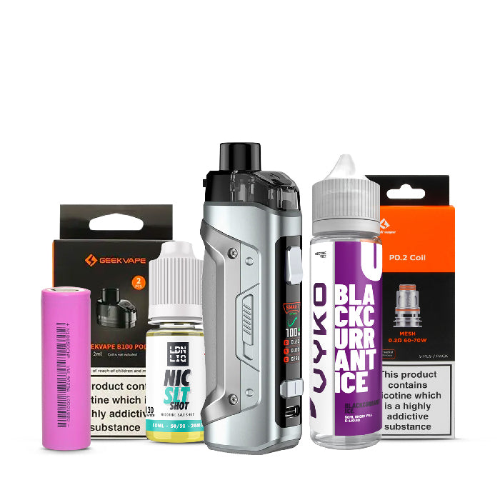 Geekvape Aegis Boost Pro 2 Kit Bundle Silver