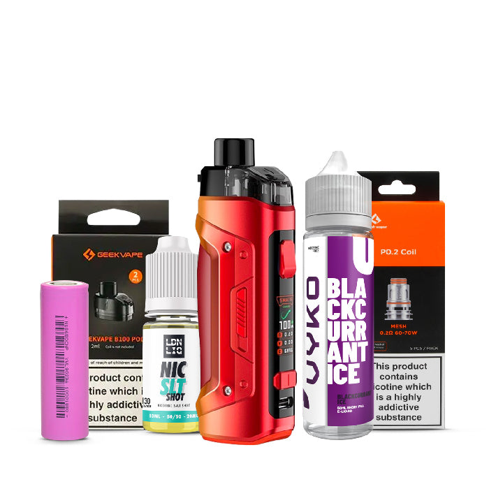 Geekvape Aegis Boost Pro 2 Kit Bundle Golden Red