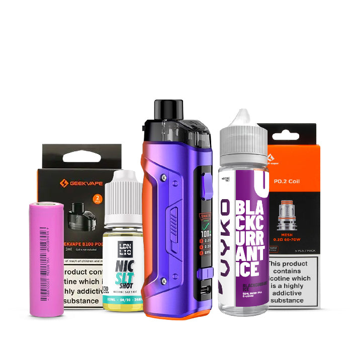 Geekvape Aegis Boost Pro 2 Kit Bundle Blue Red