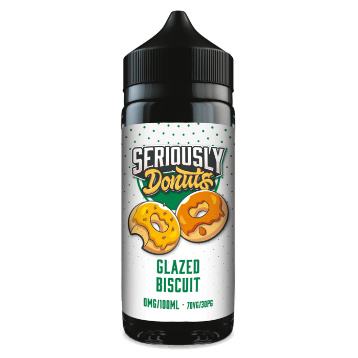 Glazed Biscuit 100ml Shortfill E-Liquid by Seriously Donuts