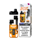 Golden Edition Vapes Bars Angel 20000 Prefilled Pod Kit and Box