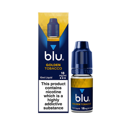 Golden Tobacco 10ml E-Liquid by BLU