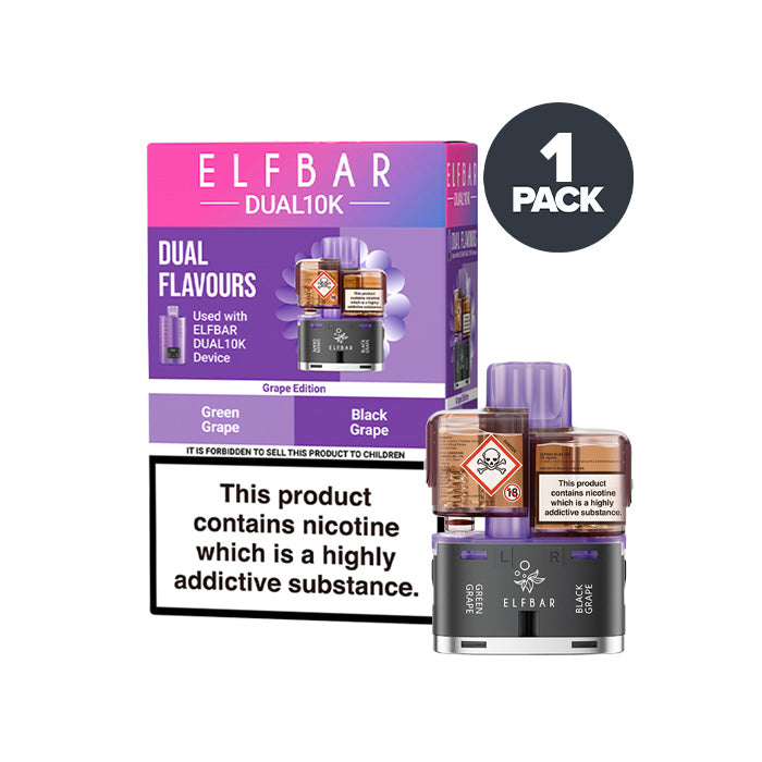Grape Edition Elf Bar Dual 10K Refill Packs
