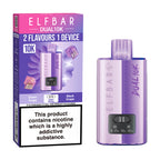 Grape Edition Elf Bar Dual 10K Prefilled Pod Kit and Box