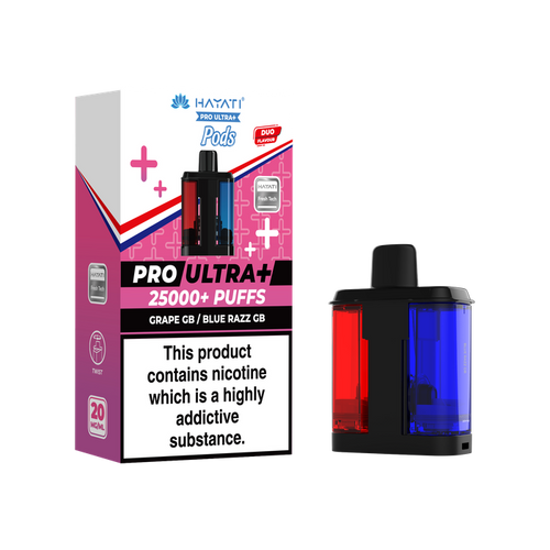 Grape GB / Blue Razz GB Hayati Pro Ultra Plus Refill Pack