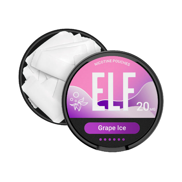 Grape Ice Elf Bar Nicotine Pouches 20mg