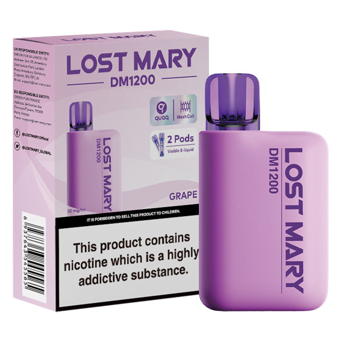 Lost Mary DM1200 Disposable Grape
