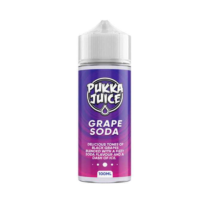 Grape Soda 100ml Shortfill E-Liquid by Pukka Juice