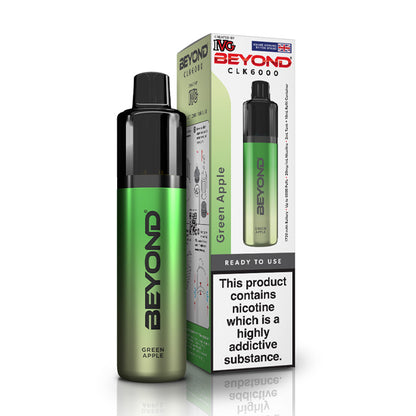 Green Apple IVG Beyond CLK 6000 Disposable and Box