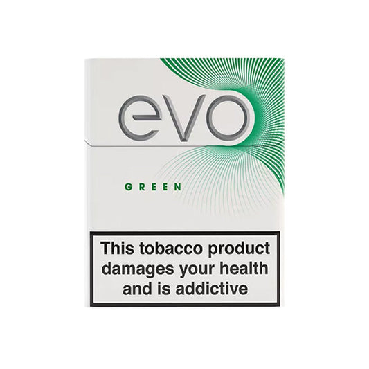 Green Ploom EVO Tobacco Sticks