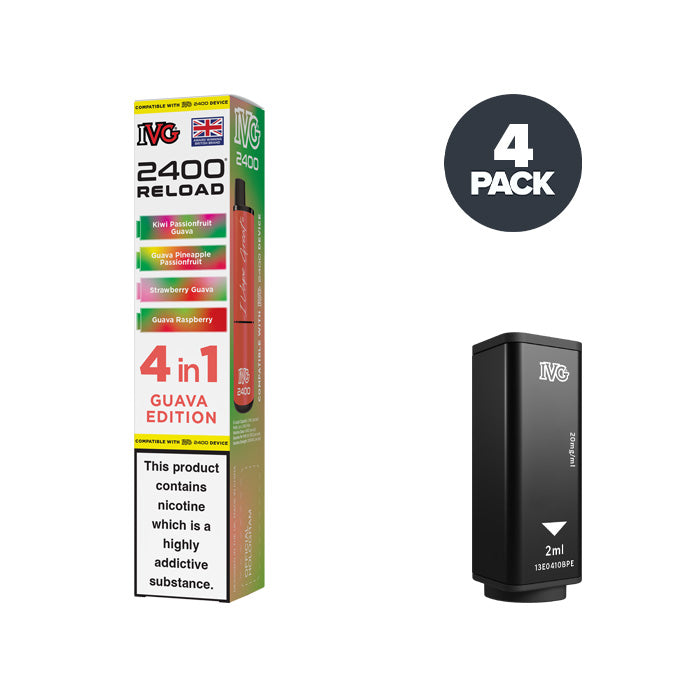 Guava Edition IVG 2400 Reload Prefilled Pod and Box