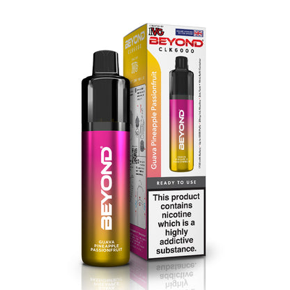 Guava Pineapple Passionfriut IVG Beyond CLK 6000 Disposable and Box