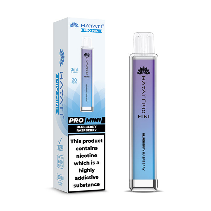 Hayati Pro Mini Disposable Vape Blueberry Raspberry