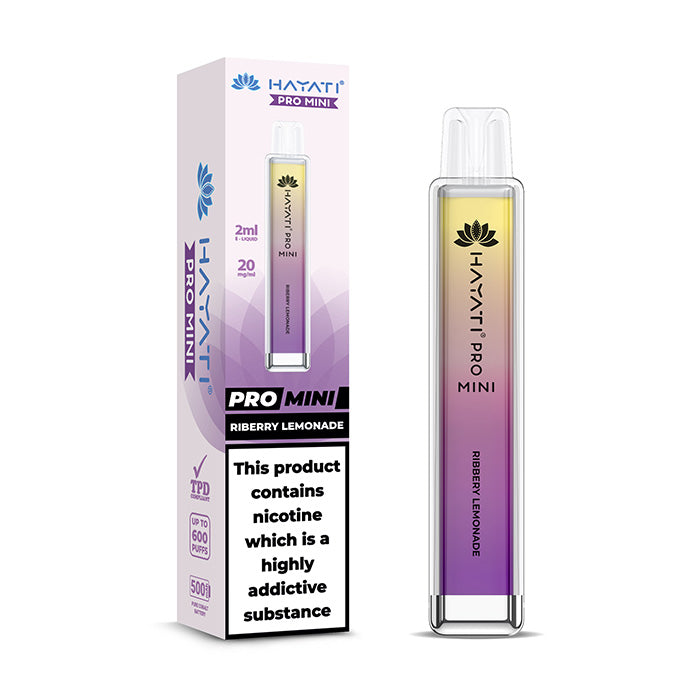 Hayati Pro Mini Disposable Vape Riberry Lemonade