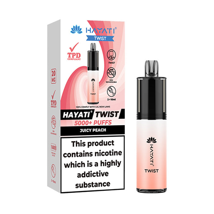 Hayati Twist 5000 Disposable Vape Kit | Compact 5000 Puff Disposables Hayati Twist 5000 Disposable Vape Kit | Compact 5000 Puff Disposables