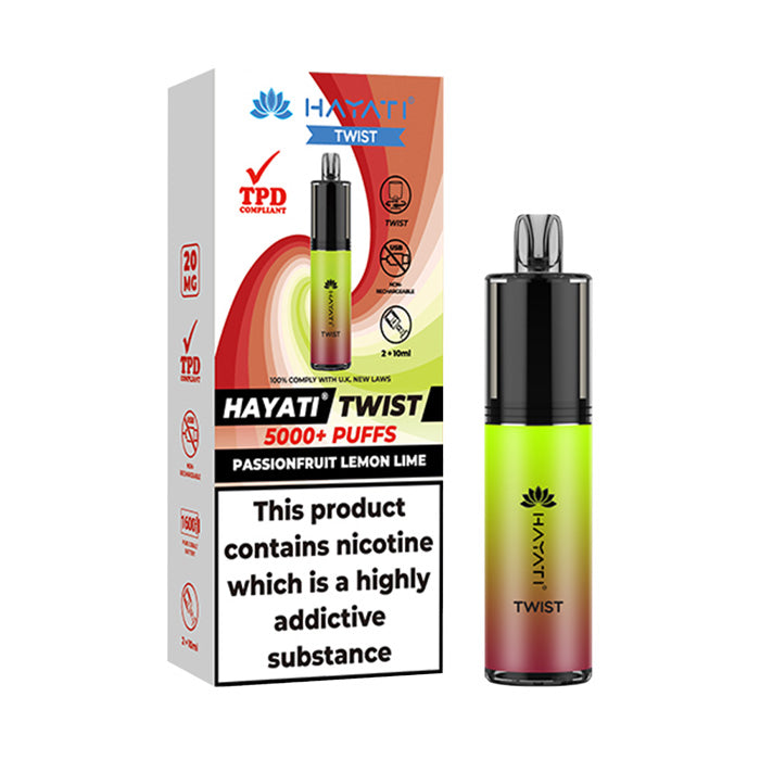 Hayati Twist 5000 Disposable Vape Kit | Compact 5000 Puff Disposables Hayati Twist 5000 Disposable Vape Kit | Compact 5000 Puff Disposables